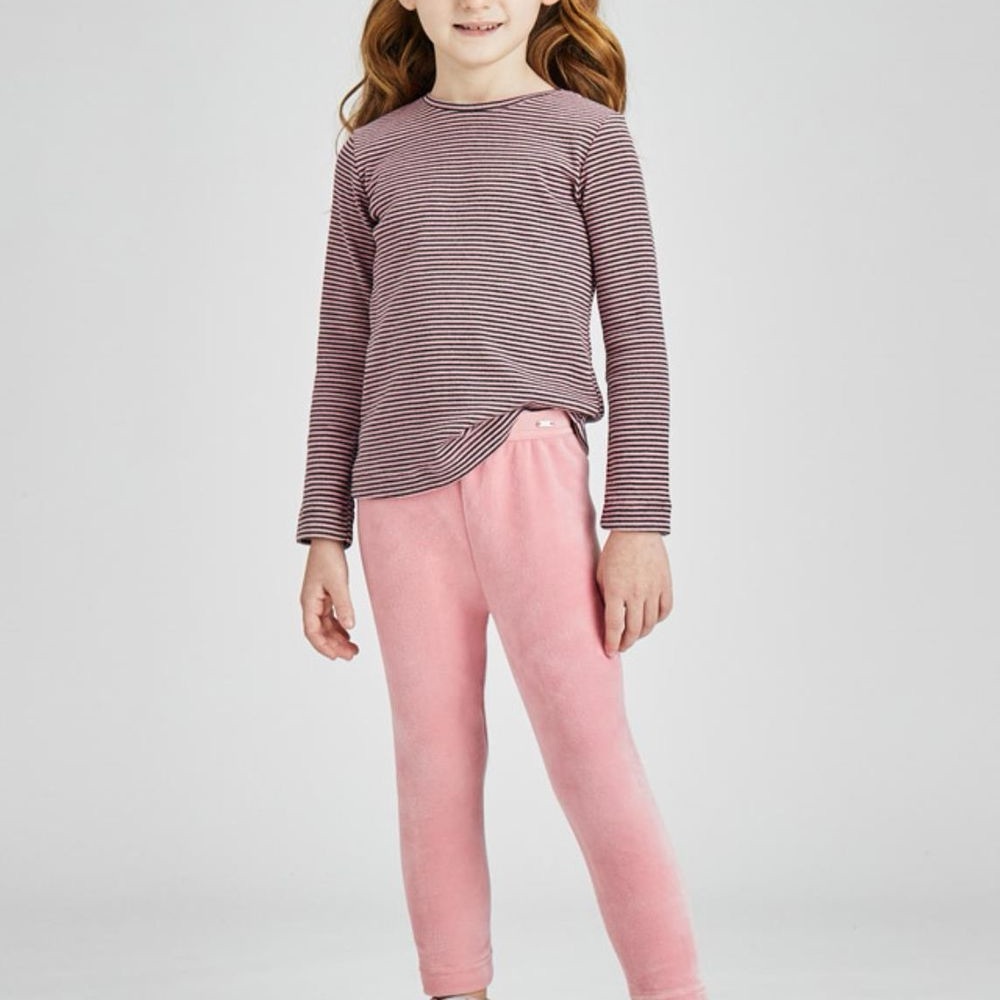 Size 9 Girls Mayoral Soft Pink Kids Leggings